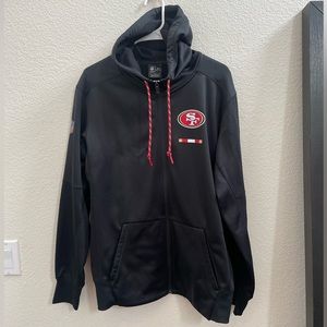 49ers Hooded Light Zip Jacket UEC